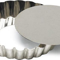 Gobel - 4.7x0.8" Tin Quiche LB Fluted Round Mold - 193480