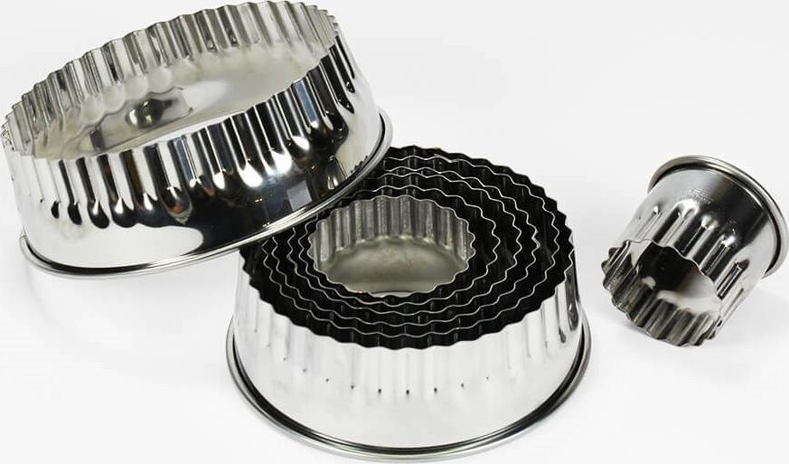 Gobel - 8 PC Pastry Cutters with Fluted Edge (1" to 4") - 880001