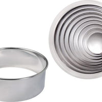 Gobel - 8 PC Pastry Cutters with Round Edge (1.3" to 4") - 880101