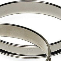 Gobel - 8.7" x 0.8" Round Tart Ring with Rolled Edge - 824960