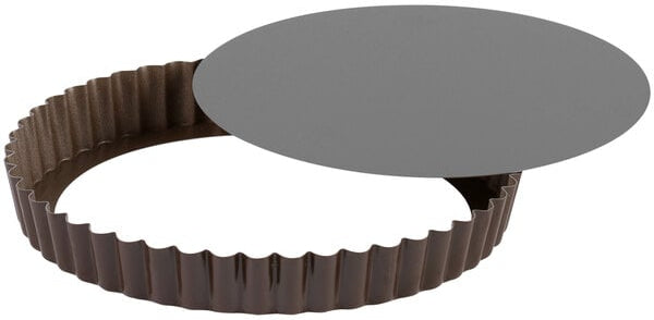 Gobel - 9.5" x 1" Nonstick Quiche Mold LB Fluted Round - 226430
