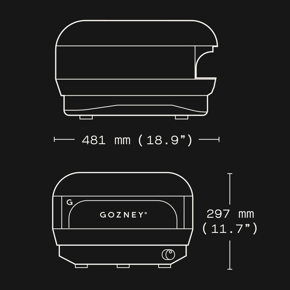 Gozney - Arc Lite + Tonester Outdoor Pizza Oven, 12" Pizza, Propane - GAPHGUS1226