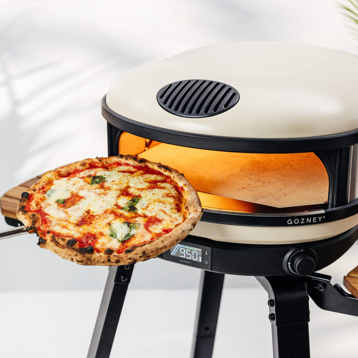 Gozney - Arc XL Outdoor Pizza Oven, 16" Pizza, Propane - Bone - GAPBNCA1624