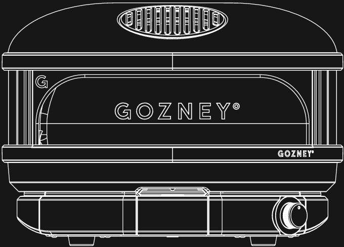 Gozney - Arc XL Outdoor Pizza Oven, 16" Pizza, Propane - Bone - GAPBNCA1624