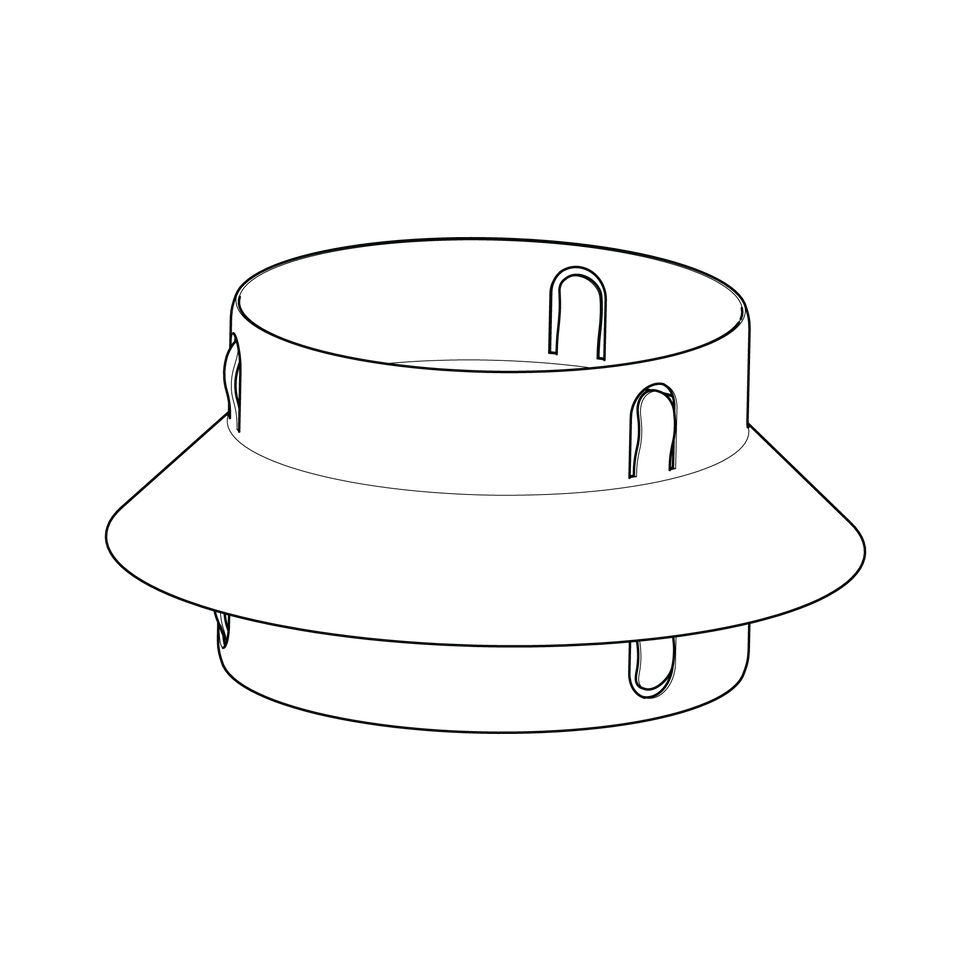 Gozney - Dome Gen 2 Series Flue Lower Collar - PM2068