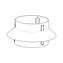 Gozney - Dome Gen 2 Series Flue Lower Collar - PM2068