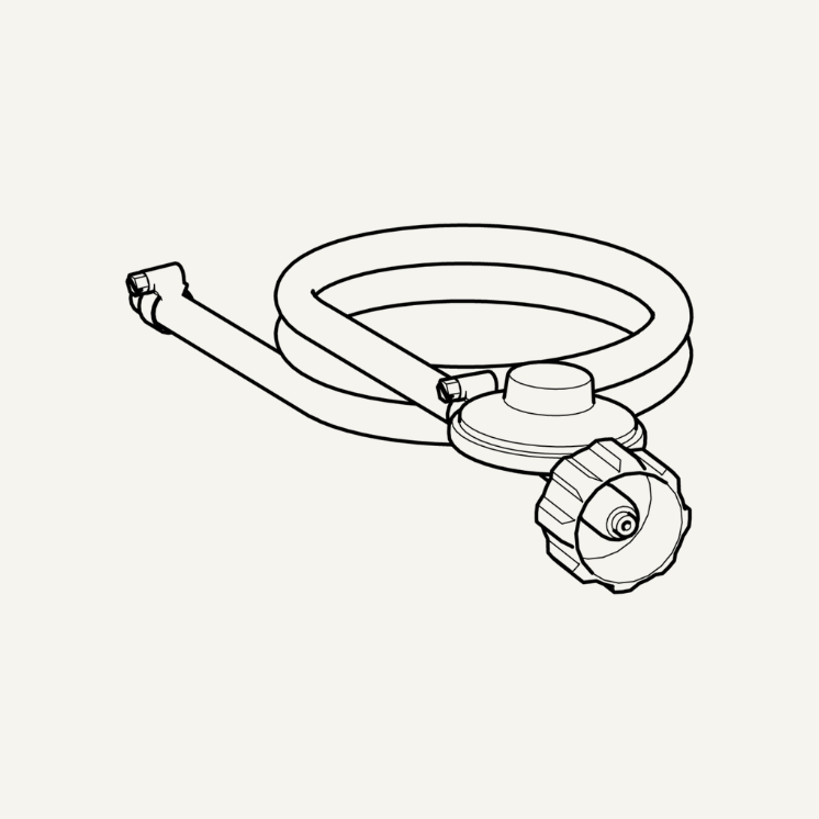 Gozney - Dome Gen 2 Series Gas Regulator and Hose - US/CA - PM2135