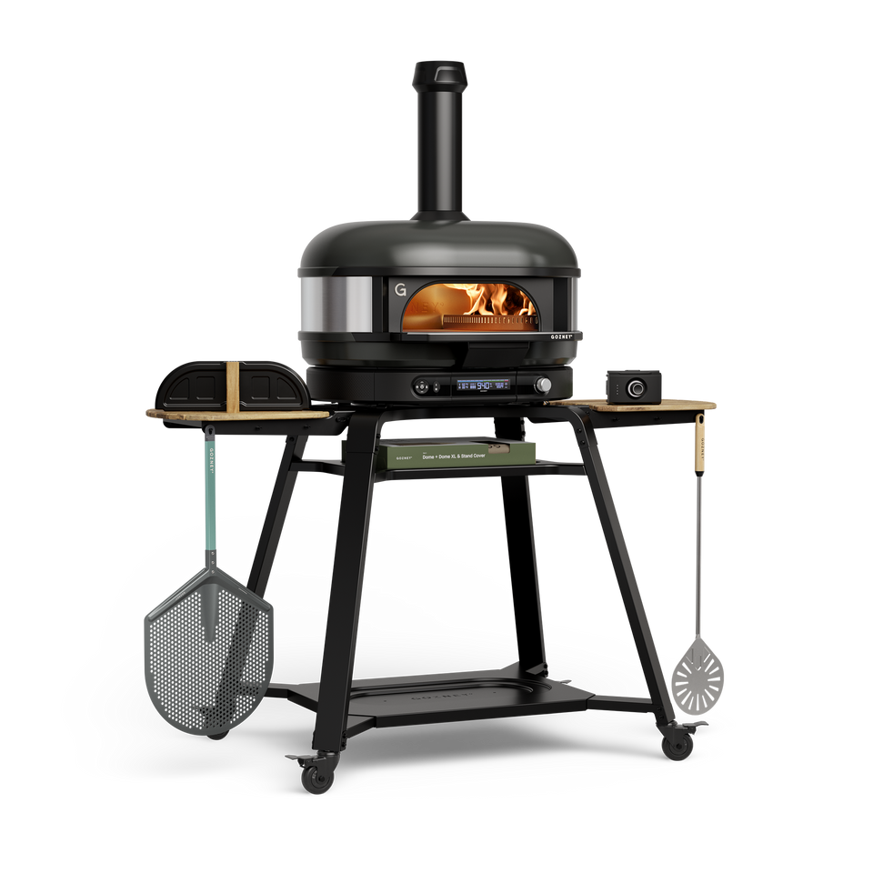 Gozney - Dome (Gen 2) Ultimate Bundle - Hybrid Fuel Propane - Off Black - GMPOBUS1625UB