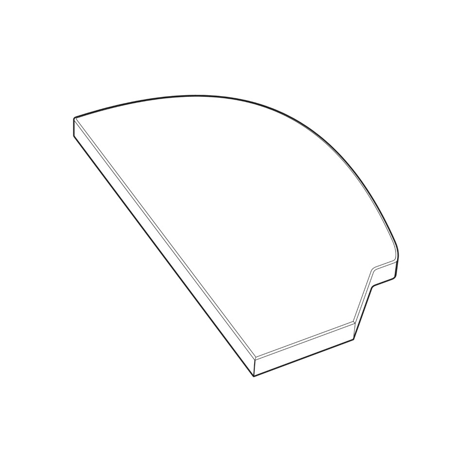 Gozney - Dome S1 Replacement Stone Kit - Right Stone - PD1803