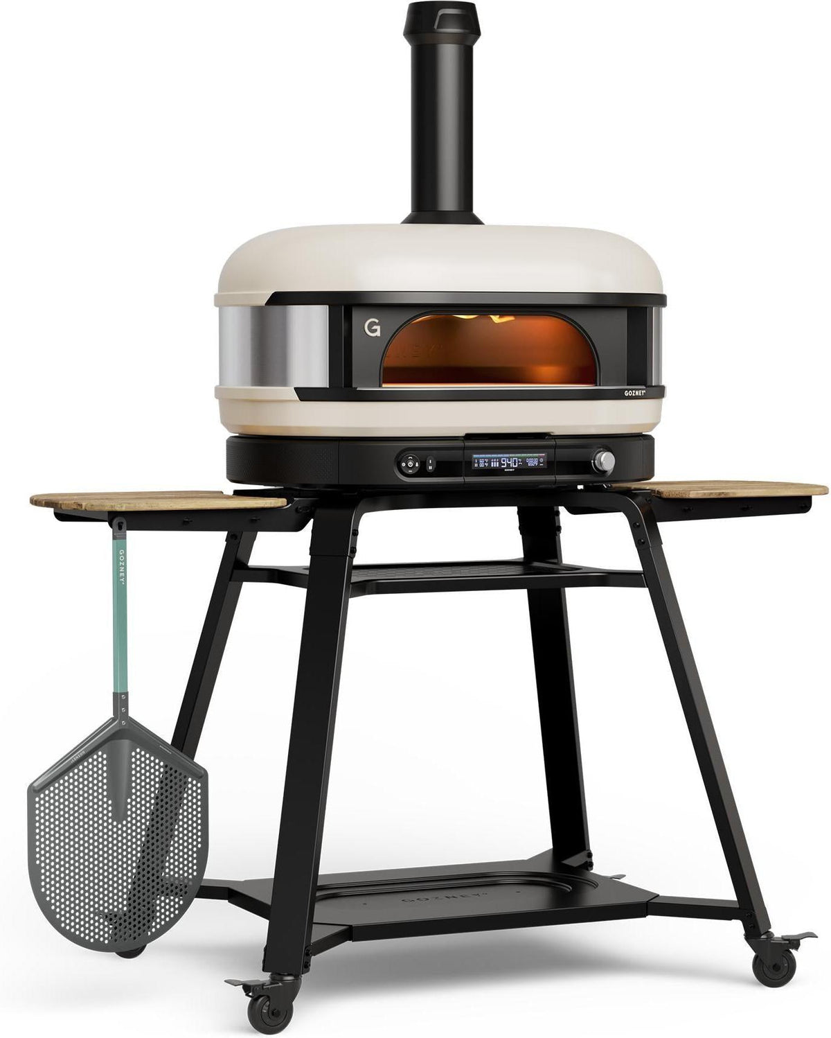 Gozney - Dome XL (Gen 2) Essentials Bundle - Hybrid Fuel Propane - Off Black - GMPOBUS1825EB