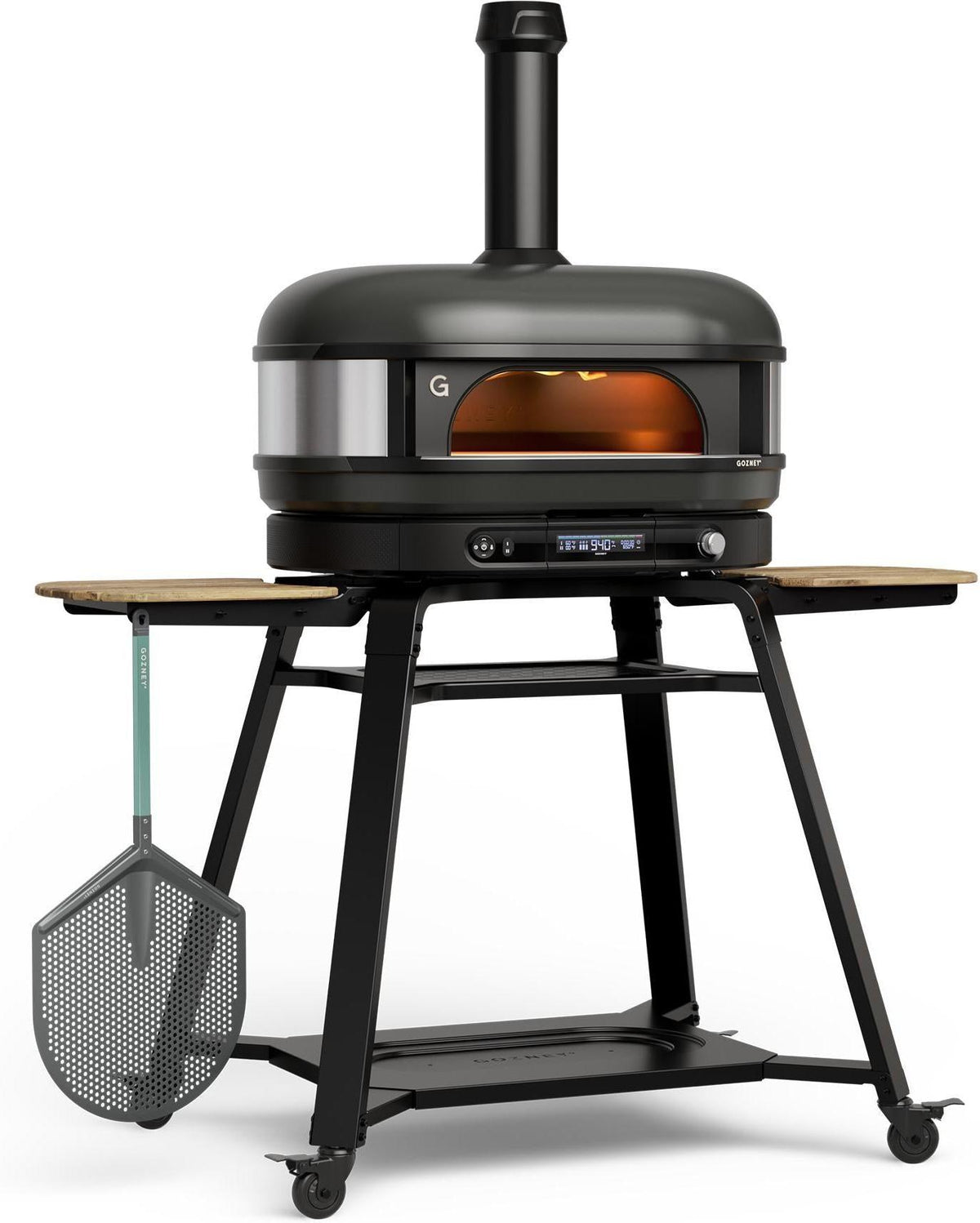 Gozney - Dome XL (Gen 2) Essentials Bundle - Hybrid Fuel Propane - Off Black - GMPOBUS1825EB