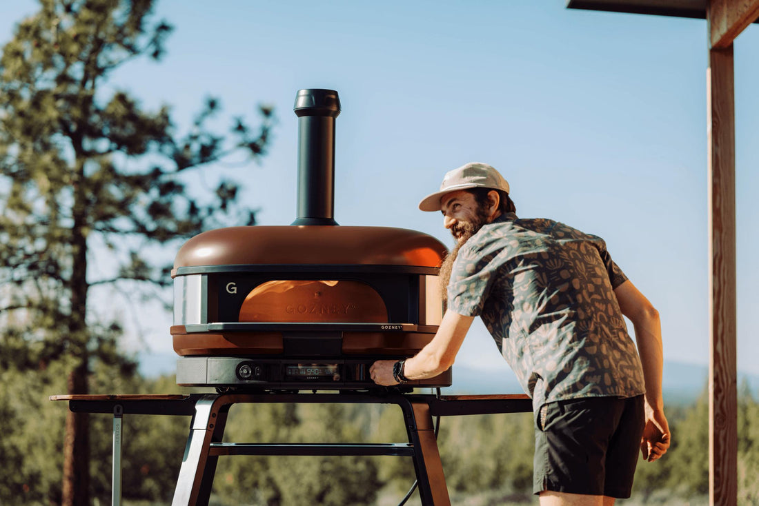 Gozney - Dome XL (Gen 2) + Tonester Outdoor Pizza Oven, Hybrid Fuel - GMPBOUS1826