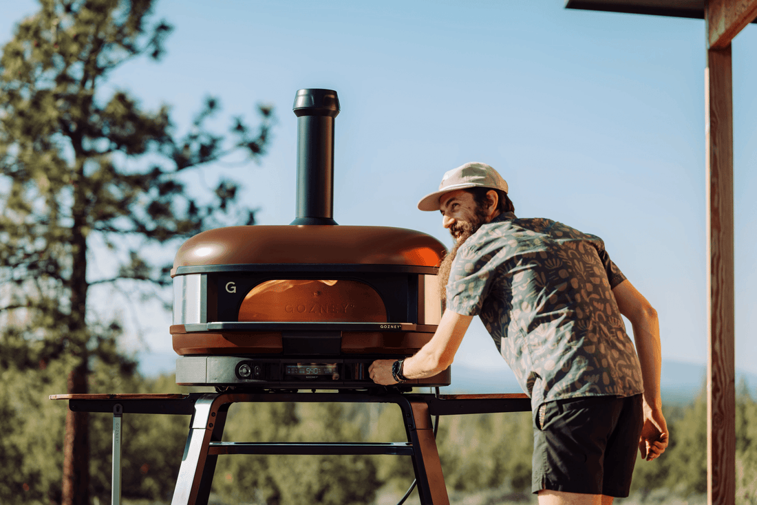 Gozney - Dome XL (Gen 2) + Tonester Outdoor Pizza Oven, Hybrid Fuel - GMPBOUS1826