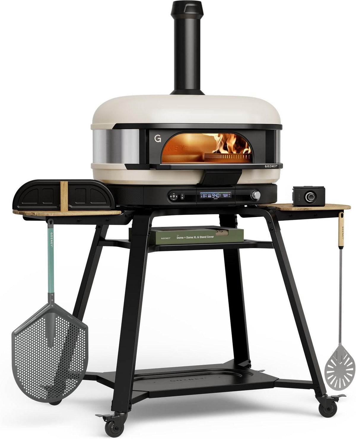 Gozney - Dome XL (Gen 2) Ultimate Bundle - Hybrid Fuel Propane - Bone - GMPBNUS1825UB