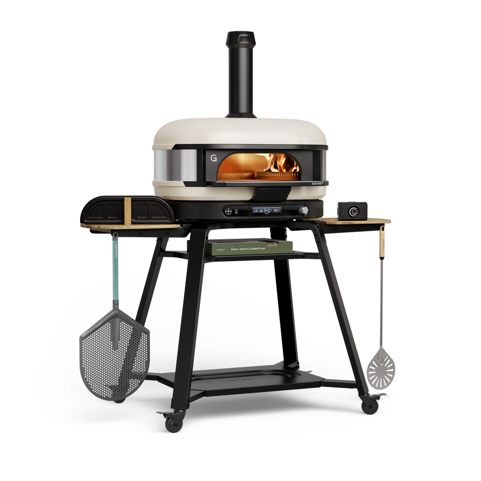 Gozney - Dome XL (Gen 2) Ultimate Bundle - Hybrid Fuel Propane - Off Black - GMPOBUS1825UB