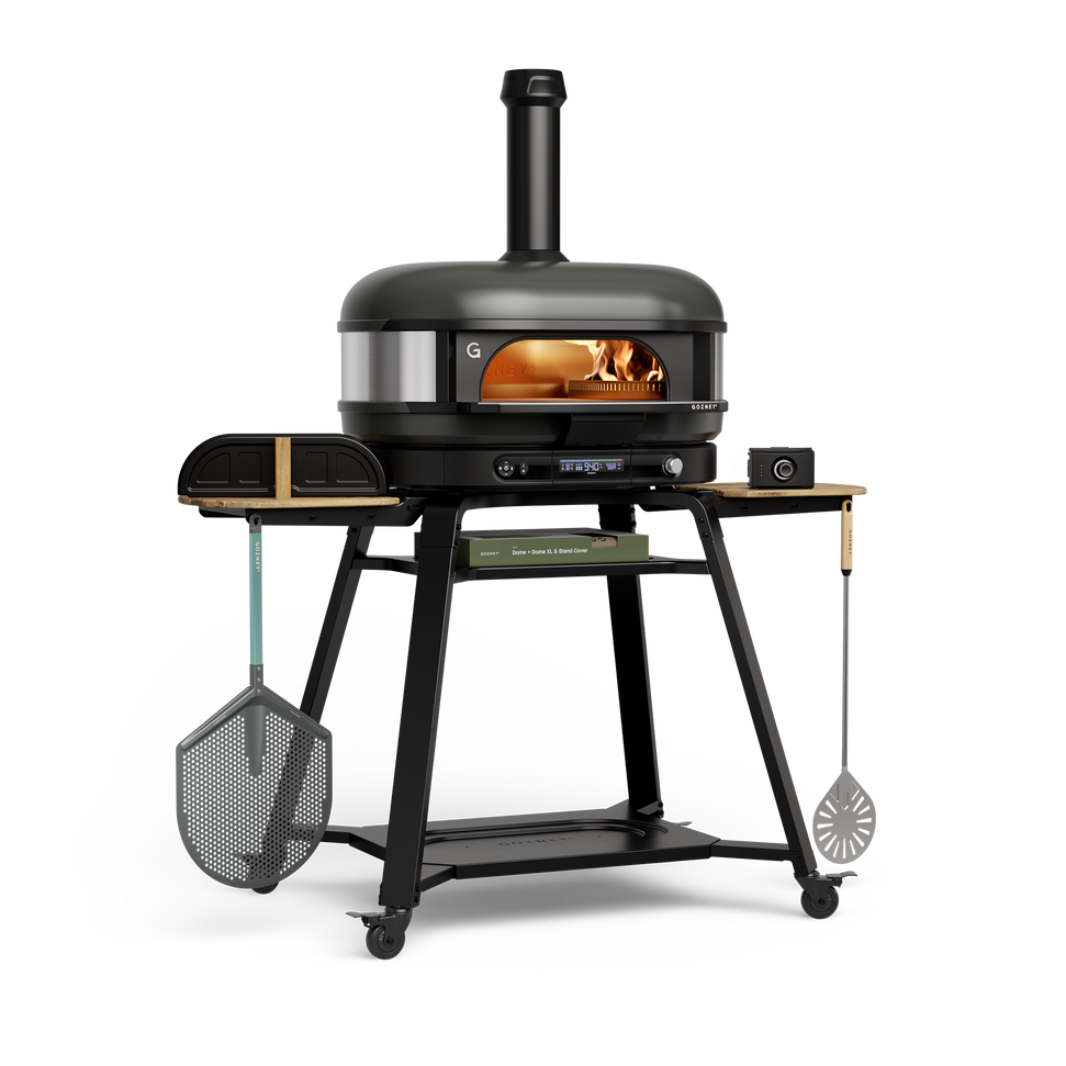 Gozney - Dome XL (Gen 2) Ultimate Bundle - Hybrid Fuel Propane - Off Black - GMPOBUS1825UB
