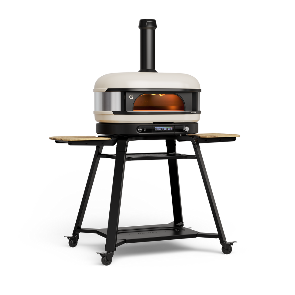 Gozney - Dome XL (Gen 2) and Stand Bundle - Hybrid Fuel Propane - Off Black - GMPOBUS1825SB
