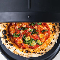 Gozney - Roccbox Outdoor Pizza Oven, 12" Pizza, Propane with wood option - Black - GRPBKUS1615