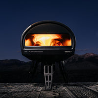 Gozney - Roccbox Outdoor Pizza Oven, 12" Pizza, Propane with wood option - Black - GRPBKUS1615
