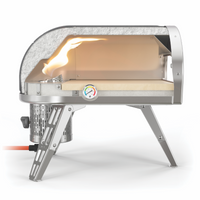 Gozney - Roccbox Outdoor Pizza Oven, 12" Pizza, Propane with wood option - Black - GRPBKUS1615