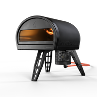 Gozney - Roccbox Outdoor Pizza Oven, 12" Pizza, Propane with wood option - Black - GRPBKUS1615