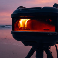 Gozney - Tread Outdoor Pizza Oven, 12" Pizza, Propane - Off Black - GTPOBUS1225