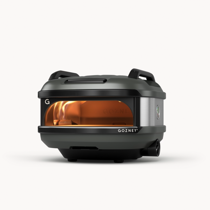 Gozney - Tread Outdoor Pizza Oven, 12" Pizza, Propane - Off Black - GTPOBUS1225