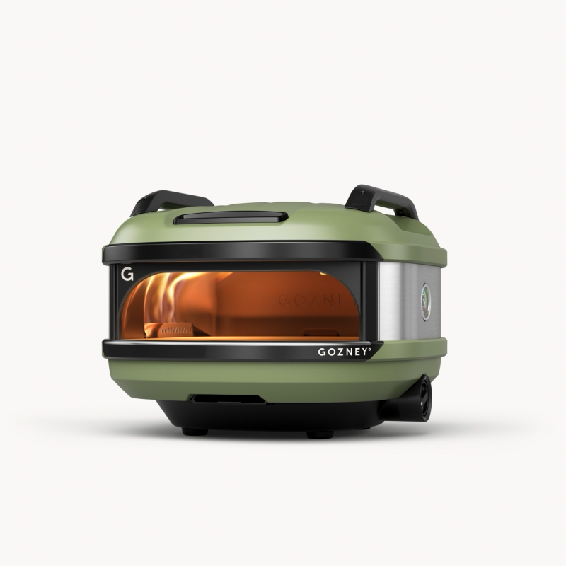 Gozney - Tread Outdoor Pizza Oven, 12" Pizza, Propane - Olive - GTPOLUS1225