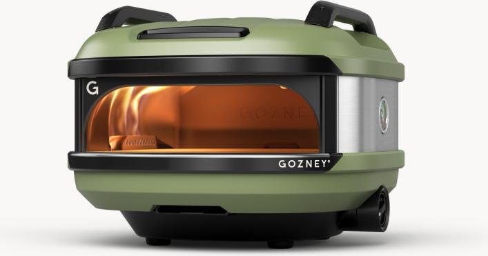 Gozney - Tread Outdoor Pizza Oven, 12" Pizza, Propane - Olive - GTPOLUS1225