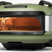 Gozney - Tread Outdoor Pizza Oven, 12" Pizza, Propane - Olive - GTPOLUS1225