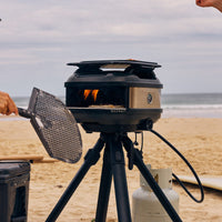 Gozney - Tread Outdoor Pizza Oven, 12" Pizza, Propane - Olive - GTPOLUS1225