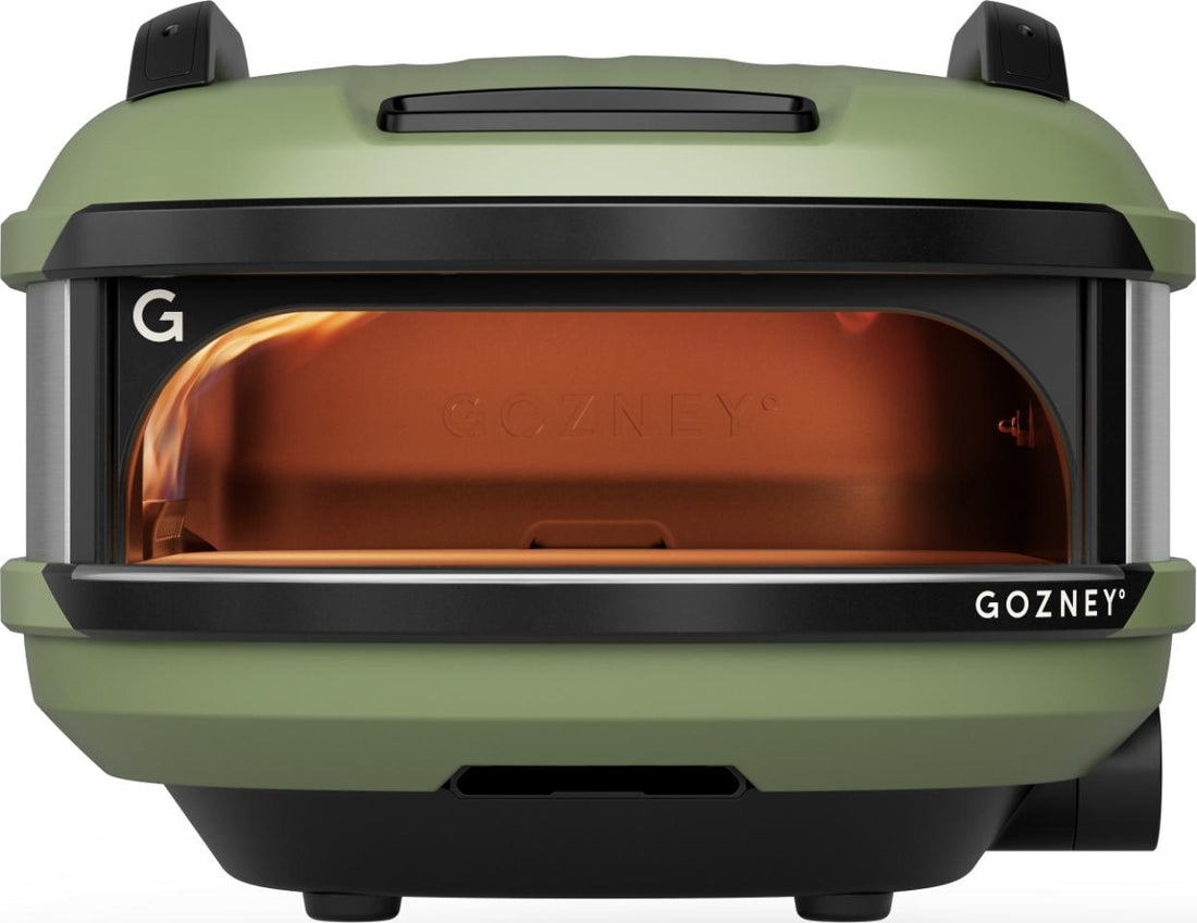 Gozney - Tread Outdoor Pizza Oven, 12" Pizza, Propane - Olive - GTPOLUS1225