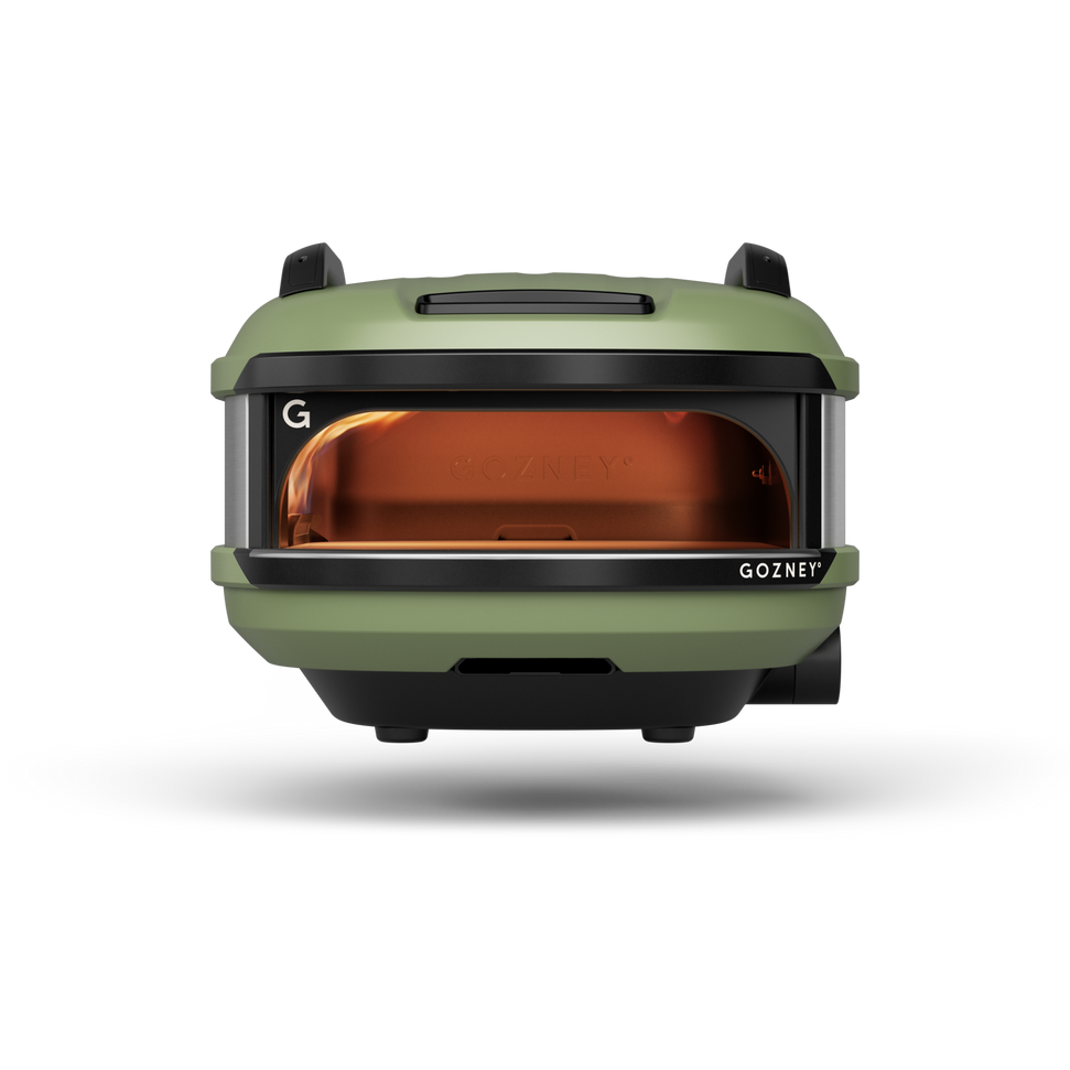 Gozney - Tread Outdoor Pizza Oven, 12" Pizza, Propane - Olive - GTPOLUS1225