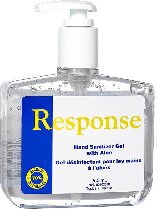 Grime Eater - 250 ml 1st Response Liquid Hand Sanitizer with Pump, 70% Alcohol - 88-02