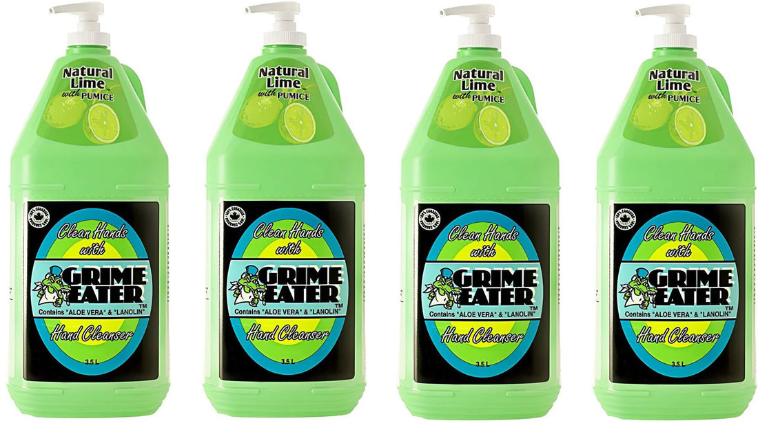 Grime Eater - 3.5 L Natural Lime Hand Cleaner with Pumice Jug (No Pump) - 50-00