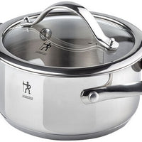 HENCKELS - Aragon 6 PC Stainless Steel Pot Set - 1023753