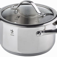 HENCKELS - Aragon 6 PC Stainless Steel Pot Set - 1023753