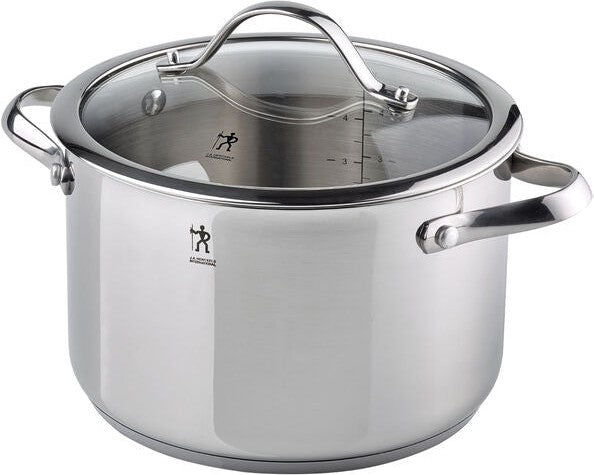 HENCKELS - Aragon 6 PC Stainless Steel Pot Set - 1023753