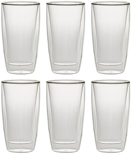 HENCKELS - Cafe Roma 6 PC Beverage Glass set - 12920-016