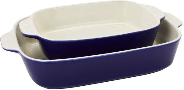 HENCKELS - Ceramic 8 PC Dark Blue Bakeware Set - 1021969