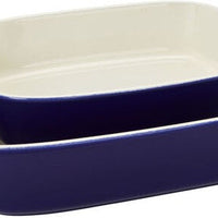 HENCKELS - Ceramic 8 PC Dark Blue Bakeware Set - 1021969