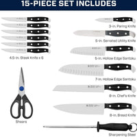 HENCKELS - Statement 15 PC Knife Block Set - 13550-005