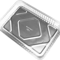 HFA - 1/4 Foil Sheet Full Curl Cake Pan, 100/Cs - 309-40-100