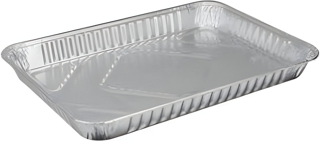 HFA - 1/4 Foil Sheet Full Curl Cake Pan, 100/Cs - 309-40-100