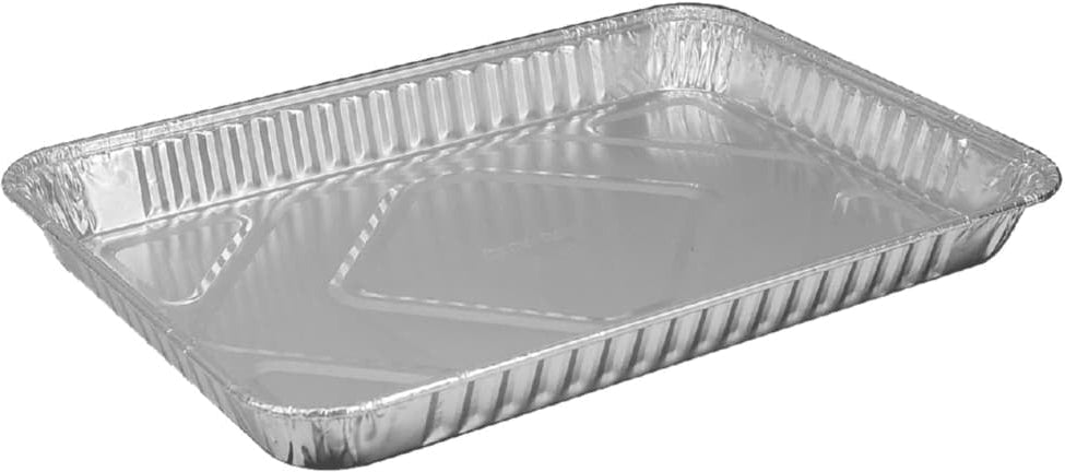 HFA - 1/4 Sheet Foil Full Curl Cake Pan, 100/Case - 309-45-100