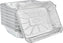 HFA - 1/4 Sheet Foil Full Curl Cake Pan, 100/Case - 309-45-100
