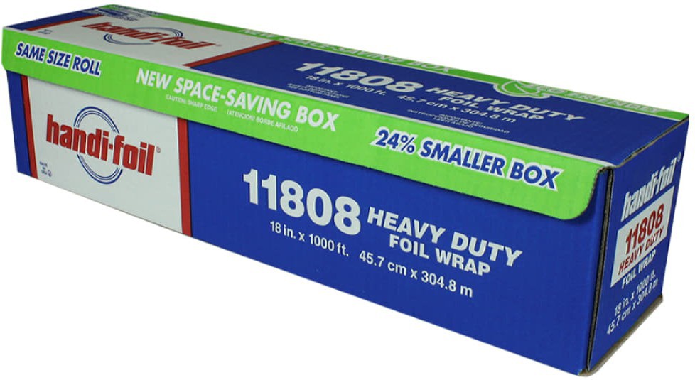 HFA - 18" x 1000 Ft Heavy Aluminum Foil Rolls, 1rl/bx - 11808