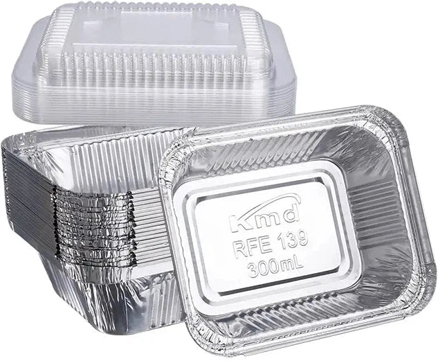 HFA - 1.5 lb/2.25 lb Oblong Dome Lid Fits For Foil Container, 500/Cs- 2062Dl-500