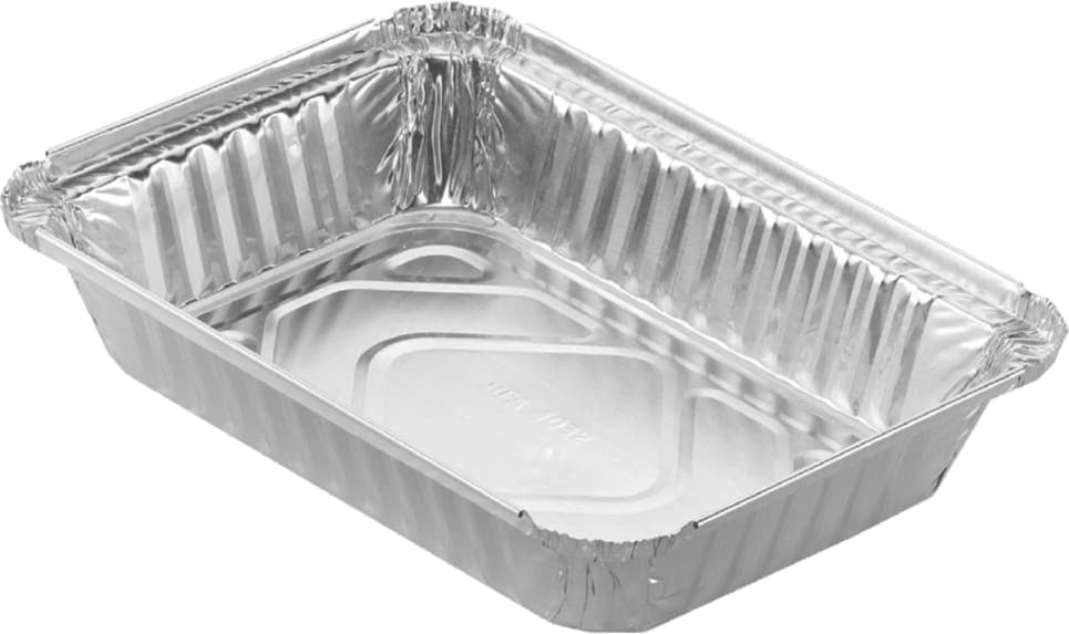 HFA - 2 lb Carryout Foil Containers, 500/Cs - 4032-30-500