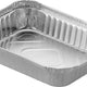 HFA - 2 lb Oblong Foil Containers, 500/Cs - 4045-30-500